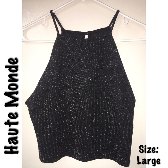 Haute Monde two-piece skirt set; Size: Large - Picture 1 of 4